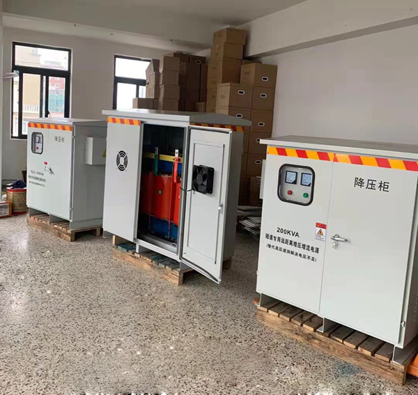 隧道變壓器安裝示意圖 隧道升壓變壓器正確安裝位置示范