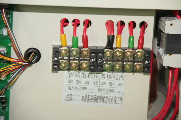 三相四線380伏穩壓器標準接線圖 三相四線380伏穩壓器完整接線示意圖及注意事項